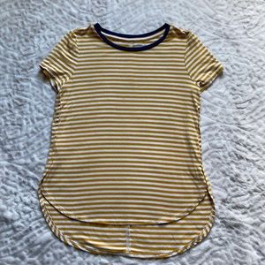 Girls old navy striped shirt